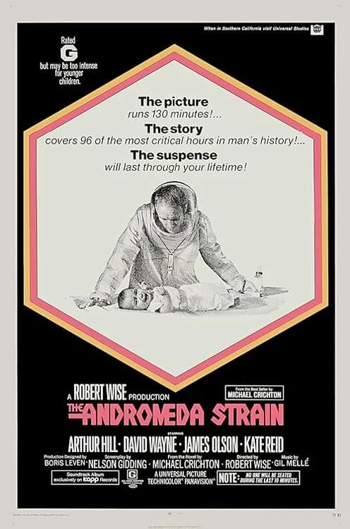 The Andromeda Strain film posteri